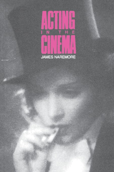 Book cover image for Acting in the Cinema ISBN: 9780520910669